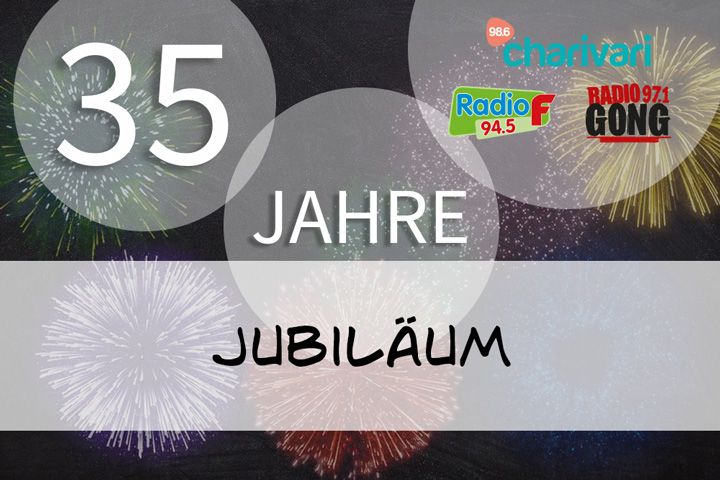 Vorschaubild zum Artikel "35 Jahre Charivari 98.6, Gong 97.1 & Radio F"