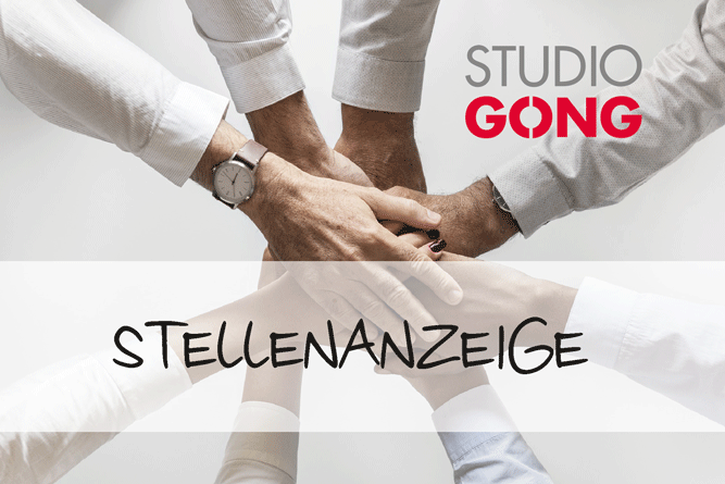 Vorschaubild Stellenanzeige STUDIO GONG